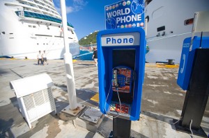 Phone On A Cruise Terminal - Cell Phones on Cruise Ship