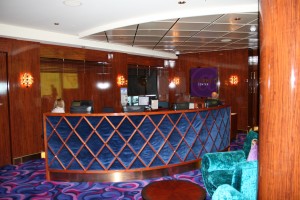 Internet cafe / cyber center on a cruise ship