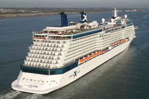 Celebrity Eclipse cruise ship from Celebrity Cruises in Port of Southampton